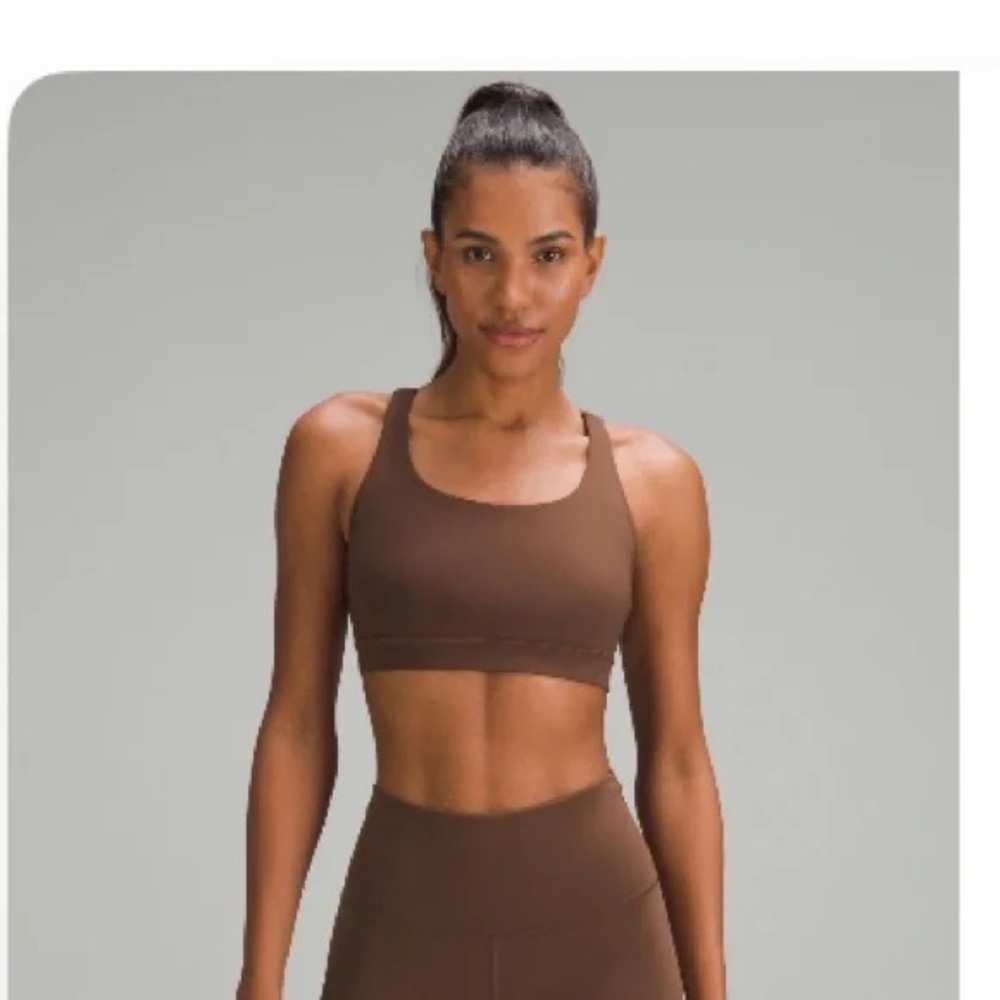 Lululemon Energy Bra *Medium
Support, B-D Cups, Java